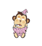 monkey showtime（個別スタンプ：6）
