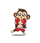 monkey showtime（個別スタンプ：8）