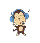 monkey showtime（個別スタンプ：11）