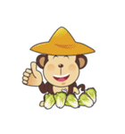 monkey showtime（個別スタンプ：24）