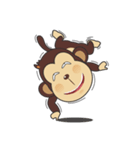 monkey showtime（個別スタンプ：28）