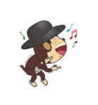 monkey showtime（個別スタンプ：33）