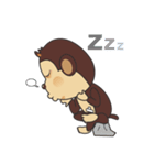 monkey showtime（個別スタンプ：40）