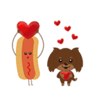 Hot ＆ Dog（個別スタンプ：32）