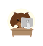 Hot ＆ Dog（個別スタンプ：38）