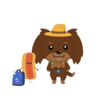 Hot ＆ Dog（個別スタンプ：40）