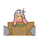 Girl Tyrannosaurus（個別スタンプ：11）