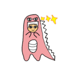 Girl Tyrannosaurus（個別スタンプ：26）