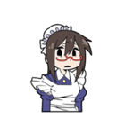 辛辣なメイドさん（個別スタンプ：4）