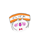 真っ白な子猫 なっつ（個別スタンプ：7）