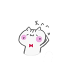 真っ白な子猫 なっつ（個別スタンプ：10）