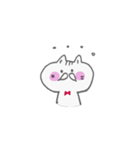 真っ白な子猫 なっつ（個別スタンプ：12）