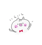 真っ白な子猫 なっつ（個別スタンプ：21）