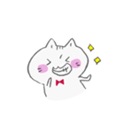 真っ白な子猫 なっつ（個別スタンプ：22）