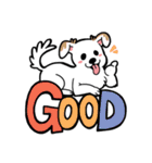 犬・バリとマリ（個別スタンプ：5）