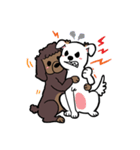 犬・バリとマリ（個別スタンプ：38）