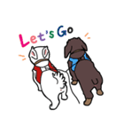 犬・バリとマリ（個別スタンプ：39）
