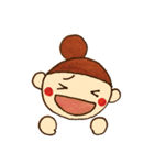 ある女の子、名前はまだない。（個別スタンプ：1）