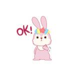 はなウサギ（個別スタンプ：5）