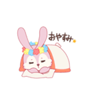 はなウサギ（個別スタンプ：11）
