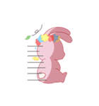 はなウサギ（個別スタンプ：17）