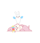 はなウサギ（個別スタンプ：24）