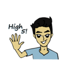 Hey！ I'm Mr. Cool（個別スタンプ：5）