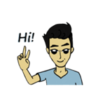 Hey！ I'm Mr. Cool（個別スタンプ：8）