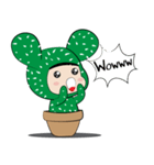 Jet ＆ Bbee cactus lovers（個別スタンプ：22）