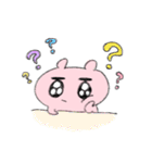 ピンクちゃんスタンプ（個別スタンプ：38）