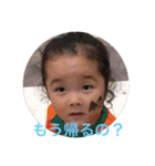 こどもお顔写真キッズおもしろスタンプ（個別スタンプ：22）
