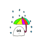 Cute little ghosts（個別スタンプ：7）