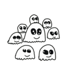 Cute little ghosts（個別スタンプ：18）