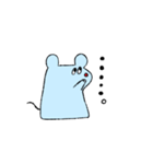 はっきり言うタイプのネズミ（個別スタンプ：15）