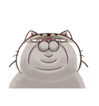 Ami-太った猫 可愛い（個別スタンプ：16）