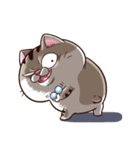 Ami-太った猫 可愛い（個別スタンプ：26）