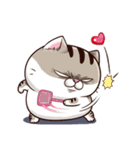 Ami-太った猫 可愛い（個別スタンプ：27）