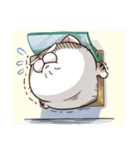 Ami-太った猫 可愛い（個別スタンプ：32）