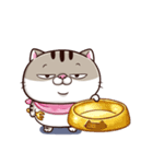 Ami-太った猫 可愛い 2（個別スタンプ：2）