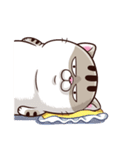 Ami-太った猫 可愛い 2（個別スタンプ：17）