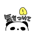 覗き見ぱんだ（個別スタンプ：24）