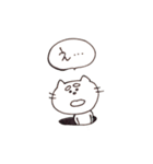 ふとまゆねこ（個別スタンプ：19）