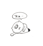 ふとまゆねこ（個別スタンプ：25）