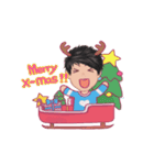 Merry X-mas : Animated（個別スタンプ：3）