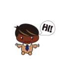 Black coffee man wonderful life（個別スタンプ：1）