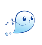 Faint little blue（個別スタンプ：18）