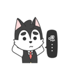 Husky - Hachi（個別スタンプ：15）