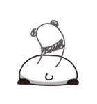 No face to see bears（個別スタンプ：9）