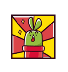 Green Rabbit Corky（個別スタンプ：2）