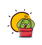 Green Rabbit Corky（個別スタンプ：3）